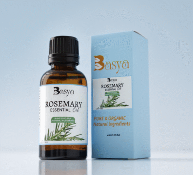 Basya Rosemary Essential Oil, Pure Natural, 30ml, for Aromatherapy..